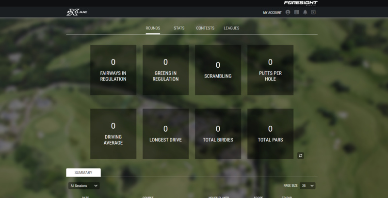fsx live app golf stat tracking 1