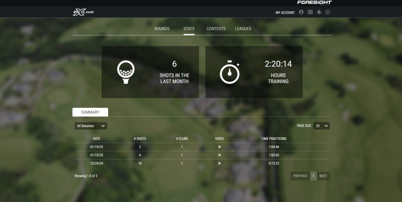 fsx live app golf stat tracking 2