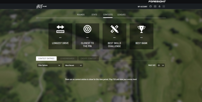 fsx live app golf stat tracking 3